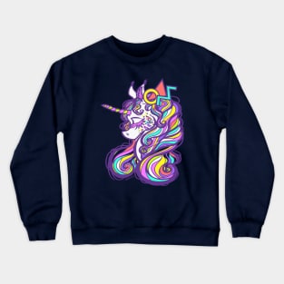 Rad 90's Unicorn Crewneck Sweatshirt